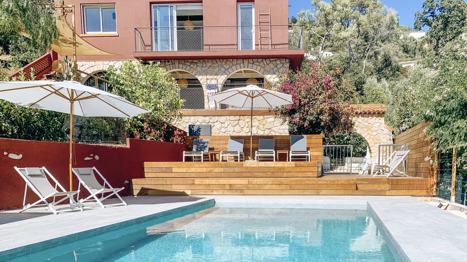 Villa ou maison à louer avec piscine proche des plages pour des vacances inoubliables à Hyères 83400 Var