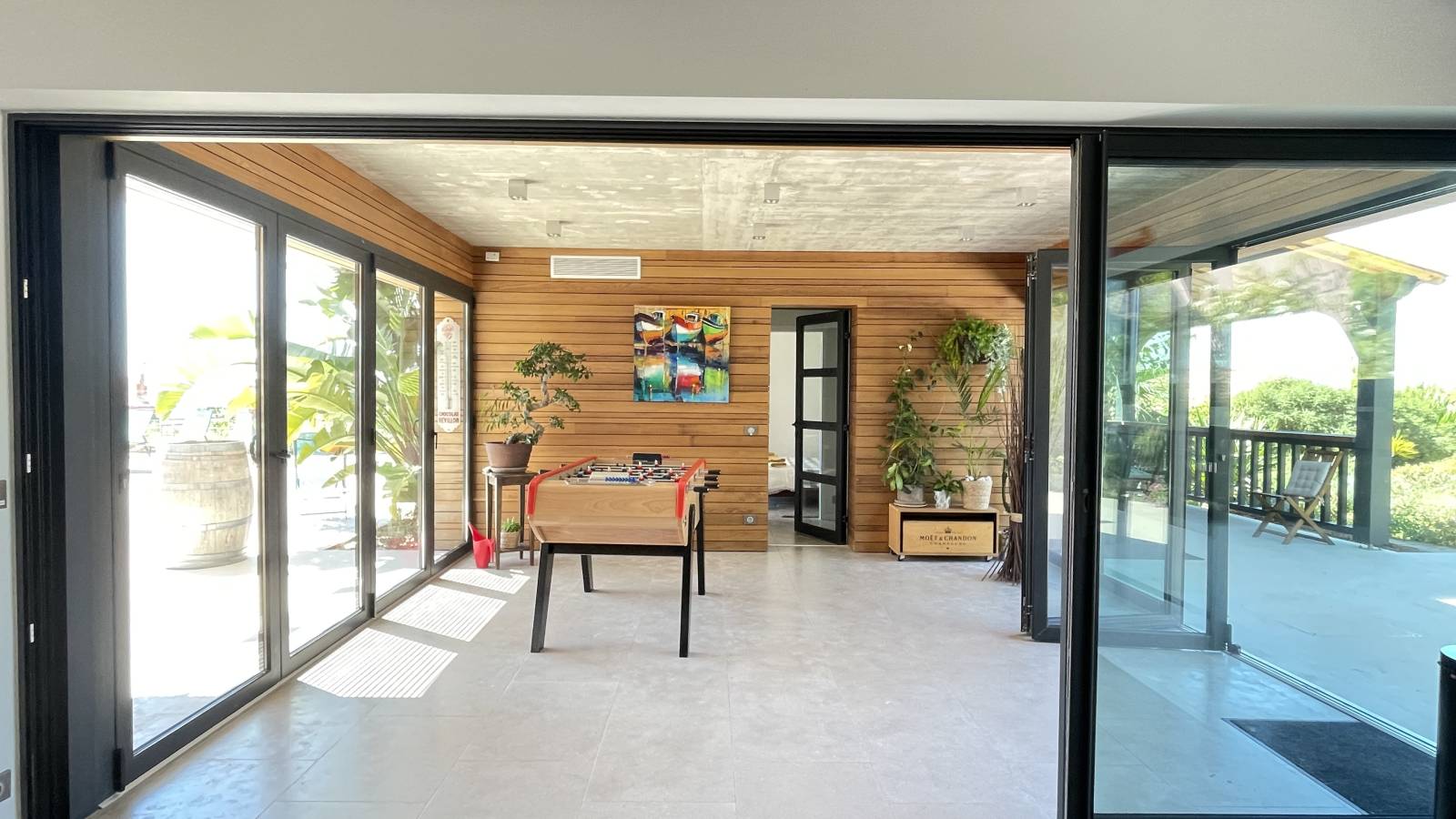 Villa NAPA - Villa avec piscine et vue mer, accès mer à pied, à CARQUEIRANNE, Var