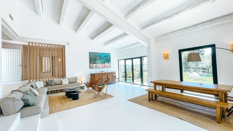 LE MAS DU GRAND PIN - Location magnifique maison avec vue dégagée sur les vignes et les village de la Cadière d’Azur et du CASTELLET